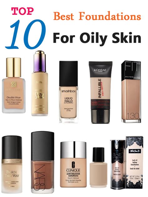 recommended foundation for oily skin